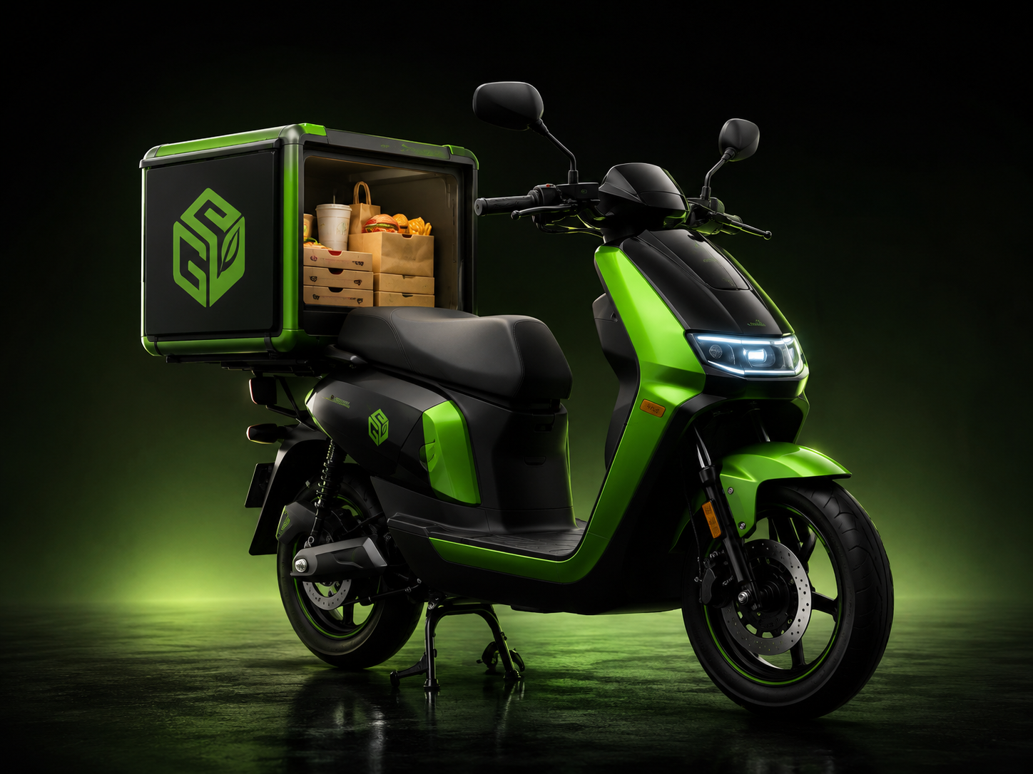 GreenDriveDelivery electric two-wheeler