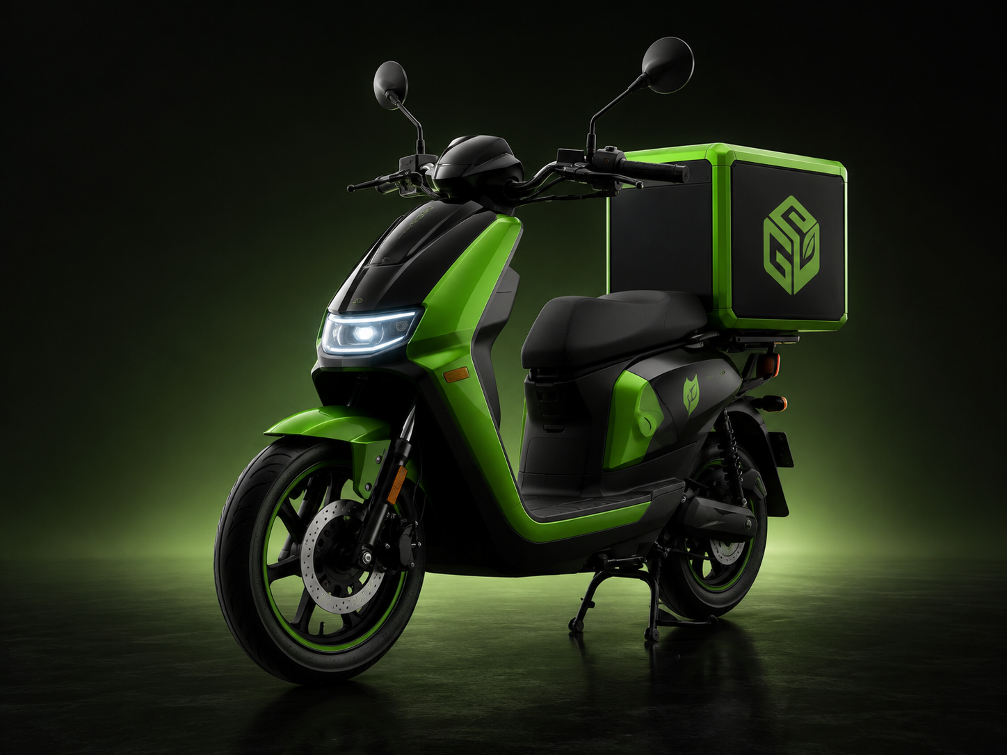 GreenDriveDelivery cargo rider bike for grocery and retail deliveries
